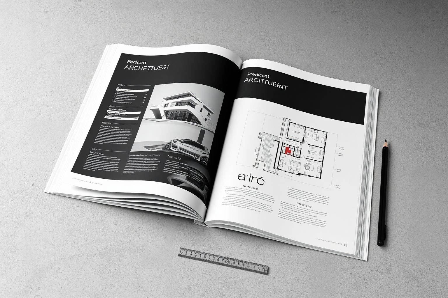 Architect Portfolio — Large-Format PDF