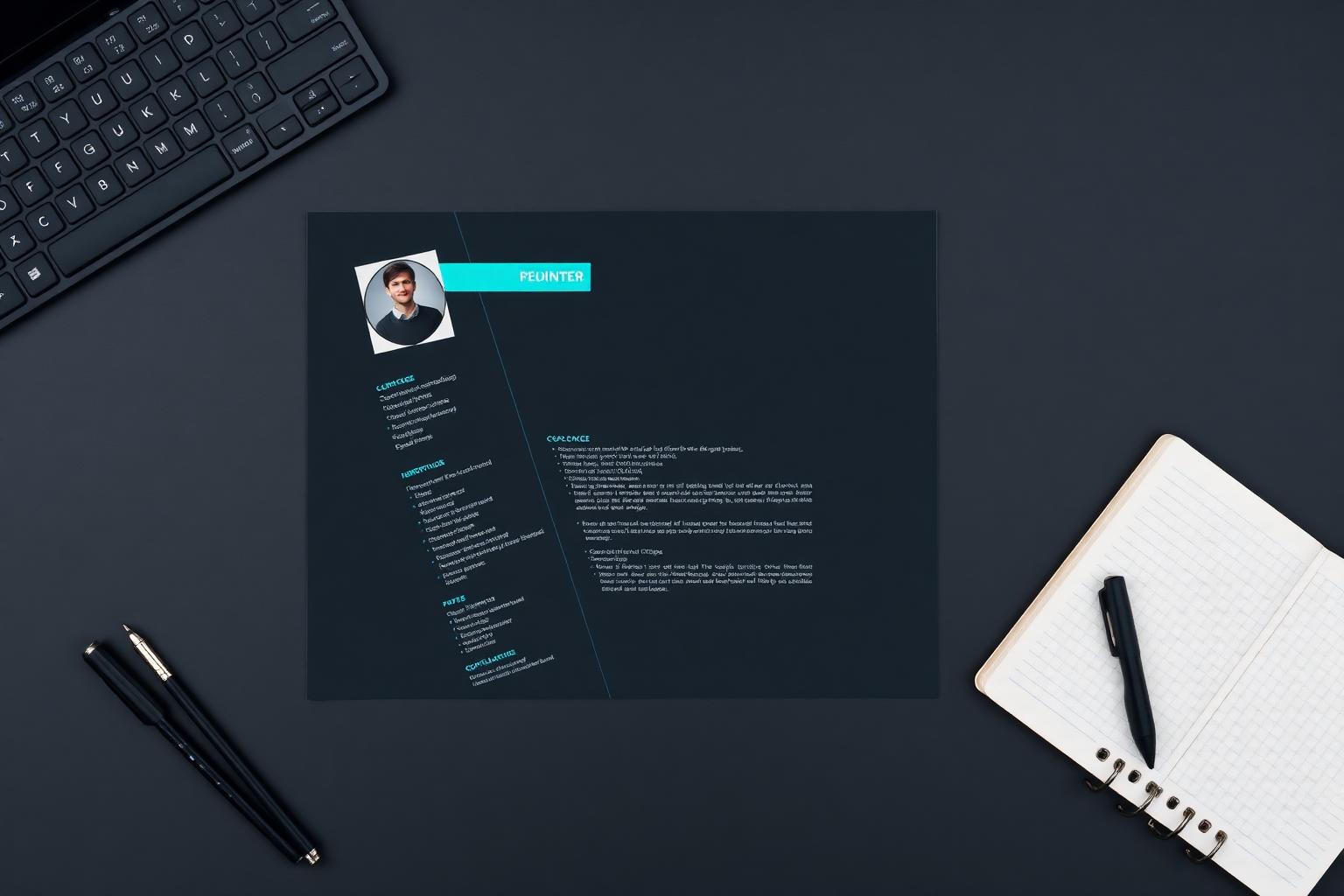 Staff Software Engineer — Dark Accent CV
